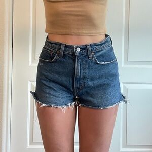 NEW Abercrombie High Rise Mom Short